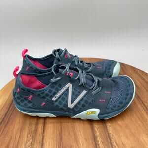 New Balance Minimus 10v1 Shoes Womens 10 Blue Barefoot Trail Running Minimalist